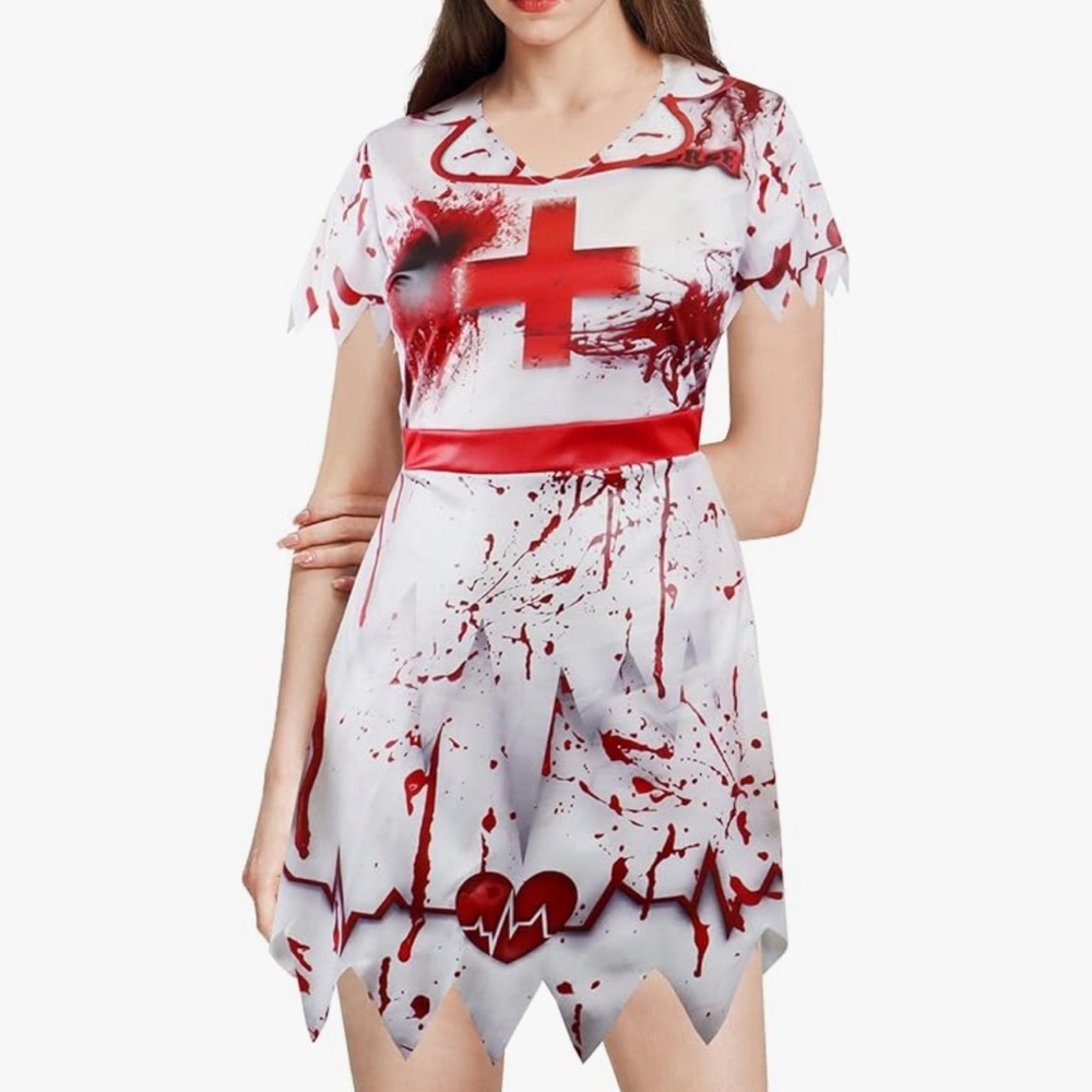 Zombie Nurse Costume size Small